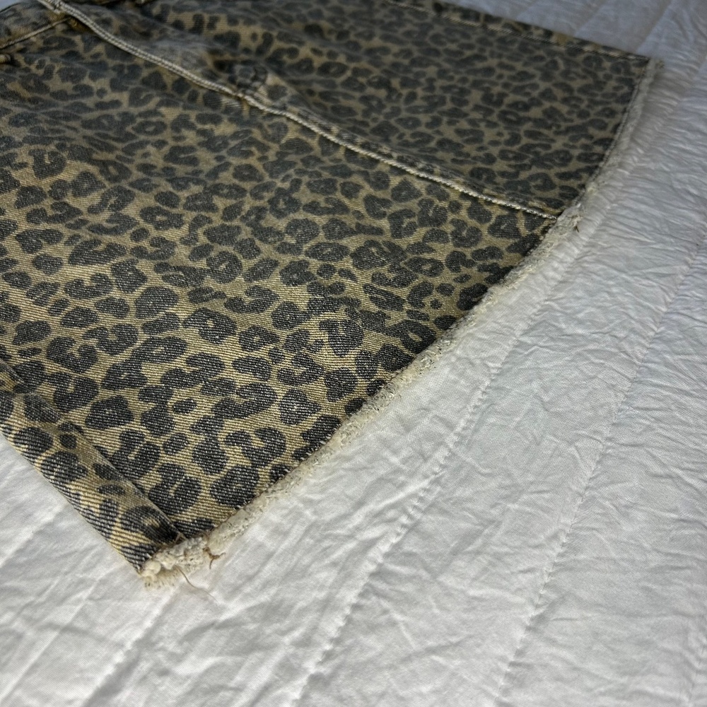 Mud Pie Stevie Leopard Skirt - NEW - Picture 9 of 10